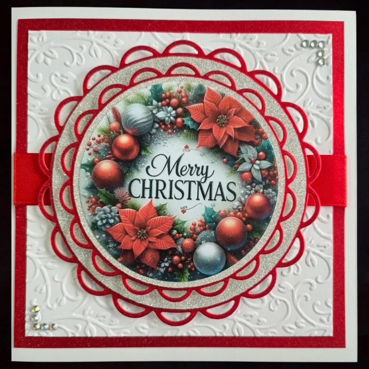 Kartka świąteczna biało-czerwona z napisem ,,Merry Christmas''.png